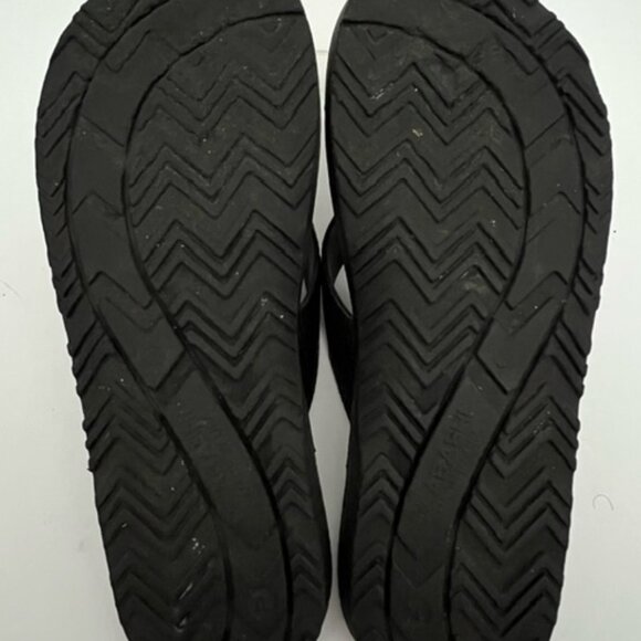 OKABASHI Mens Flip Flops, Black, Size XL - Picture 5 of 7